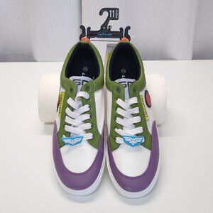 Disney Pixar Lightyear Toy Story Men's 11.5 M Canvas Lace Up Low Top Sneaker NWT